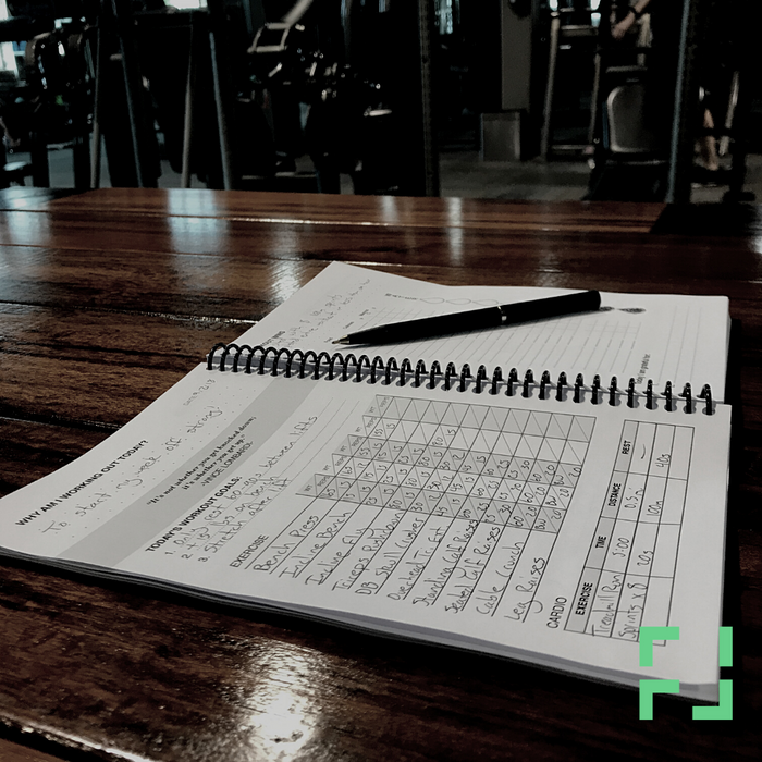 90 day fitness journal, fitness goal setting
